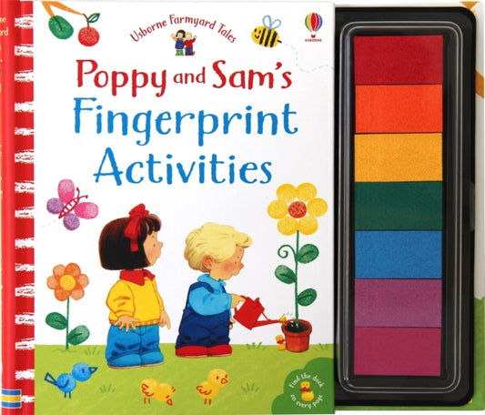 Book cover of: Poppy and Sam's Fingerprint Activities. By: TAPLIN, SAM
