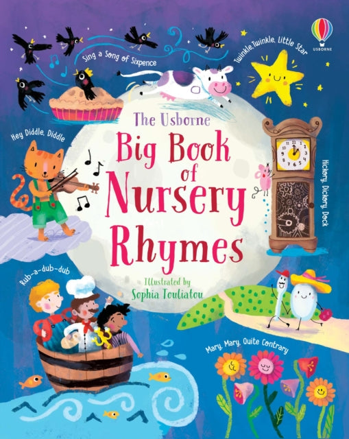 Book cover of: Big Book of Nursery Rhymes. By: Felicity Brooks