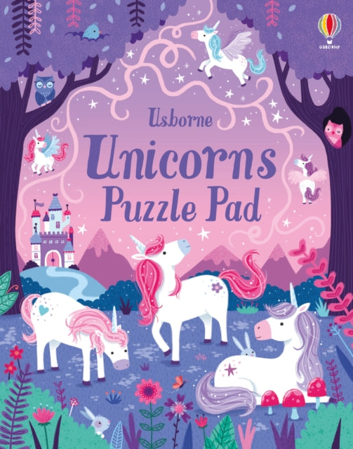 Book cover of: Unicorns Puzzle Pad