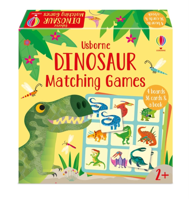 Book cover of: Dinosaur Matching Games