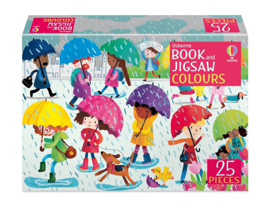 Book cover of: Book and Jigsaw Colours