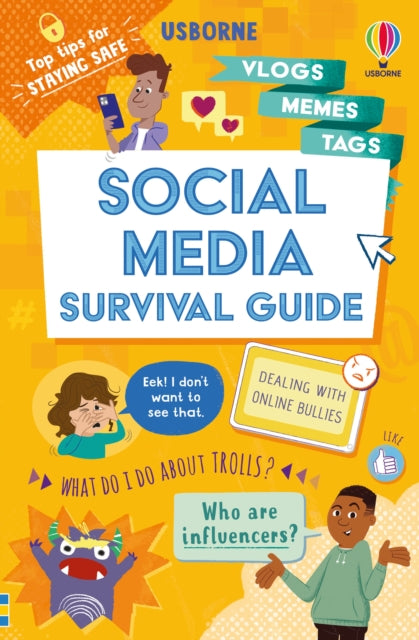 Book cover of: Social Media Survival Guide. By: Holly Bathie