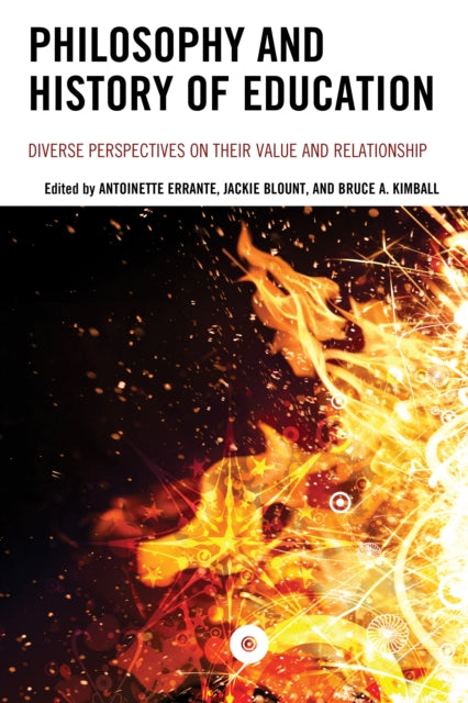 Book cover of: Philosophy and History of Education. By: Antoinette Errante