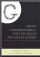 Book cover of: Using Informational Text to Teach The Great Gatsby. By: Audrey Fisch
