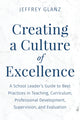 Book cover of: Creating a Culture of Excellence. By: Jeffrey Glanz