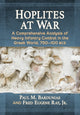 Book cover of: Hoplites at War. By: Paul M. Bardunias