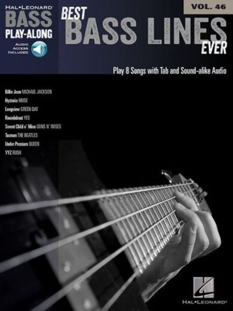 Book cover of: Best Bass Lines Ever