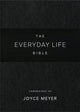 Book cover of: Everyday Life Bible: Black LeatherLuxe®. By: Joyce Meyer
