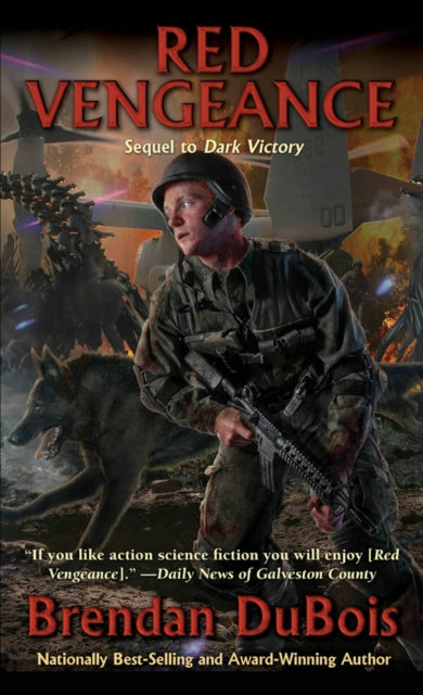 Book cover of: Dark Victory: Red Vengeance. By: Brendan DuBois