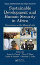 Book cover of: Sustainable Development and Human Security in Africa. By: Louis A. Picard