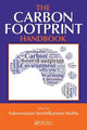 Book cover of: Carbon Footprint Handbook. By: Subramanian Senthilkannan Muthu