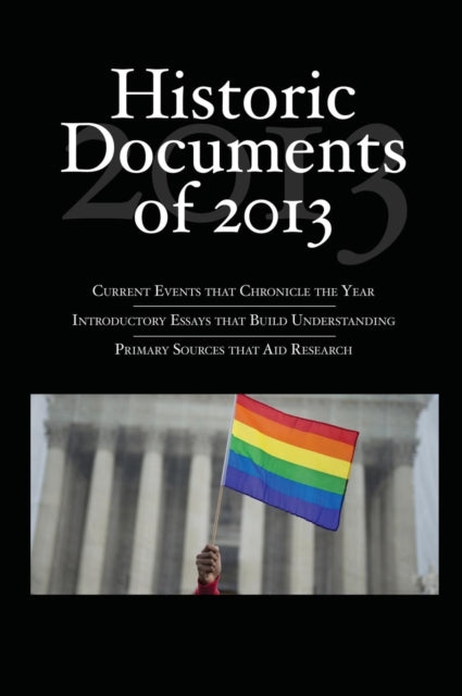 Book cover of: Historic Documents of 2013