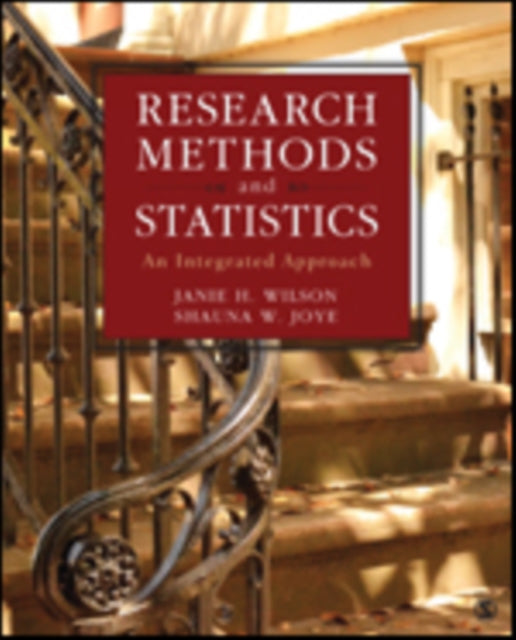 Book cover of: Research Methods and Statistics. By: Janie H. Wilson