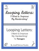 Book cover of: Looping Letters. By: Jonell Patricia Murphy