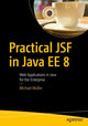Book cover of: Practical JSF in Java EE 8. By: Michael Müller