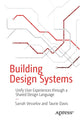 Book cover of: Building Design Systems. By: Sarrah Vesselov