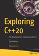 Book cover of: Exploring C++20. By: Ray Lischner