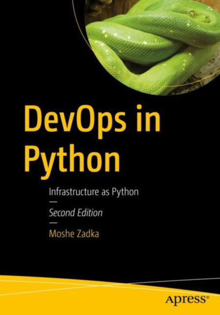 Book cover of: DevOps in Python. By: Moshe Zadka