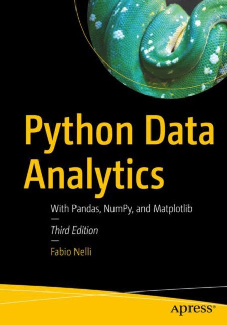 Book cover of: Python Data Analytics. By: Fabio Nelli