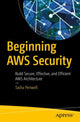 Book cover of: Beginning AWS Security. By: Tasha Penwell