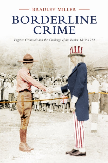Book cover of: Borderline Crime. By: Bradley Miller