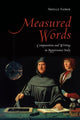 Book cover of: Measured Words. By: Arielle Saiber