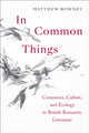 Book cover of: In Common Things. By: Matthew Rowney