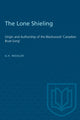 Book cover of: Lone Shieling. By: NEEDLER