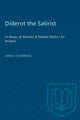 Book cover of: Diderot the Satirist. By: O'GORMAN