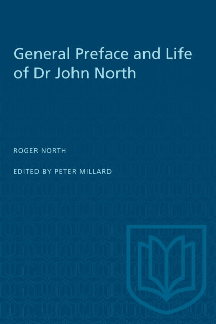 Book cover of: General Preface and Life of Dr John North. By: MILLARD