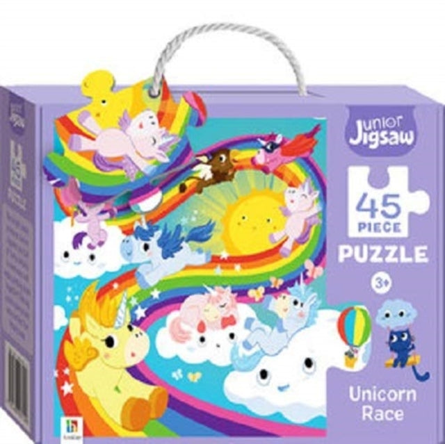 Book cover of: Junior Jigsaw: Unicorn Race