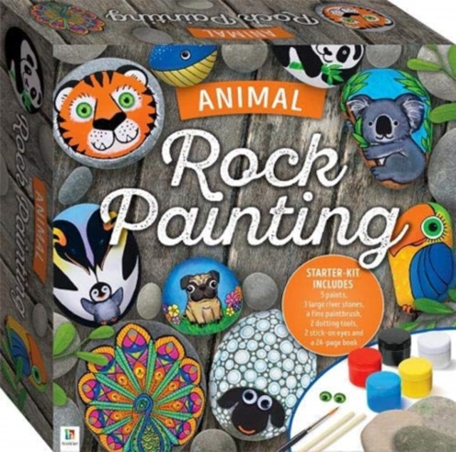 Book cover of: Animal Rock Painting Box Set