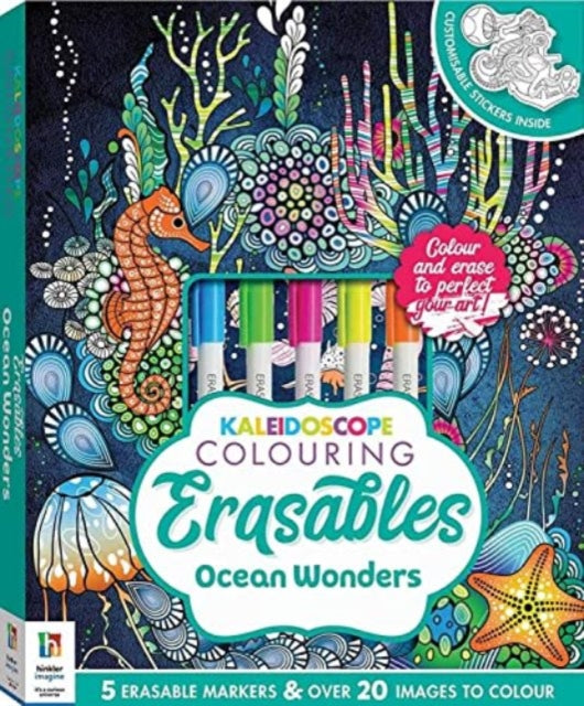 Book cover of: Kaleidoscope Colouring Erasables: Ocean Wonders