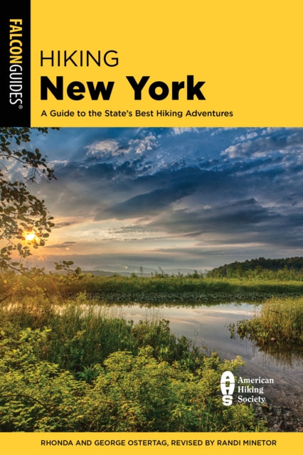 Book cover of: Hiking New York. By: Randi Minetor