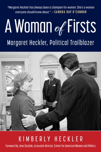 Book cover of: Woman of Firsts. By: Kimberly Heckler