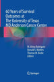 Book cover of: 60 Years of Survival Outcomes at The University of Texas MD Anderson Cancer Center. By: M. Alma Rodriguez