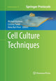 Book cover of: Cell Culture Techniques. By: Michael Aschner