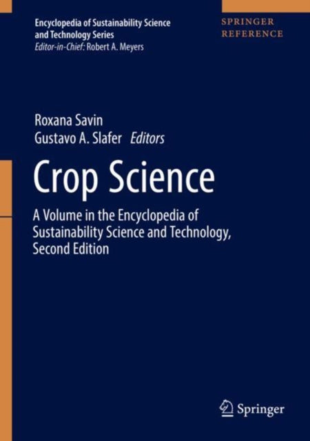 Book cover of: Crop Science. By: Roxana Savin