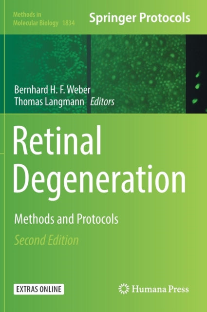 Book cover of: Retinal Degeneration. By: Bernhard H. F. Weber