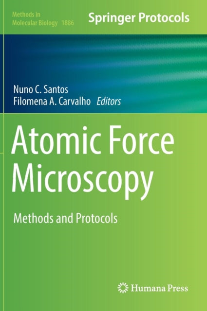 Book cover of: Atomic Force Microscopy. By: Nuno C. Santos