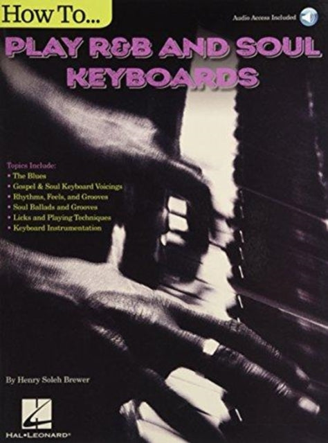 Book cover of: How to Play R&B Soul Keyboards