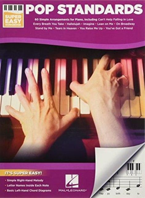 Book cover of: Pop Standards - Super Easy Songbook