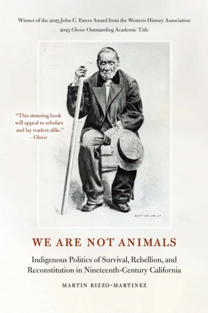 Book cover of: We Are not Animals. By: Martin Rizzo-Martinez
