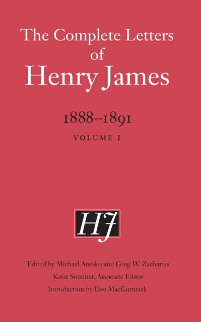 Book cover of: Complete Letters of Henry James, 1888–1891. By: Henry James