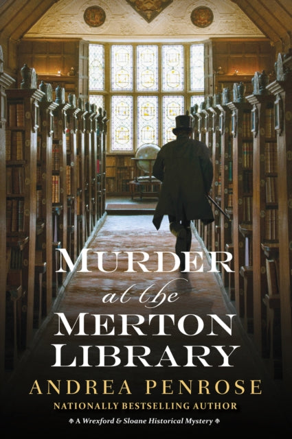 Book cover of: Murder at the Merton Library. By: Andrea Penrose