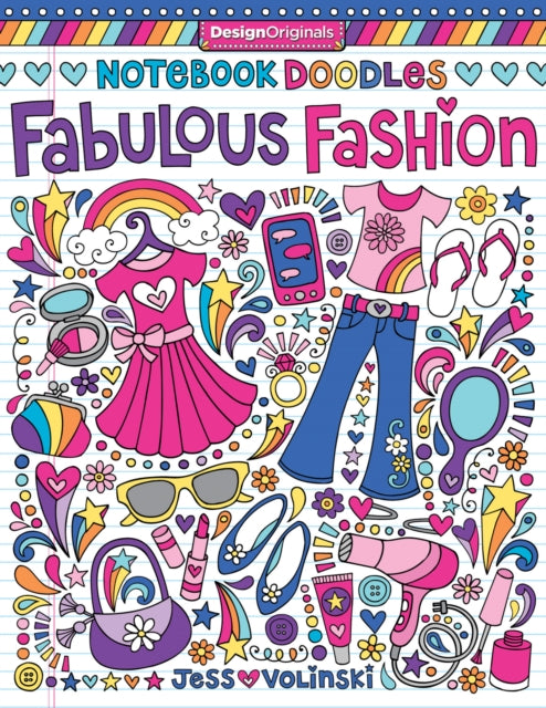 Book cover of: Notebook Doodles Fabulous Fashion. By: Jess Volinski