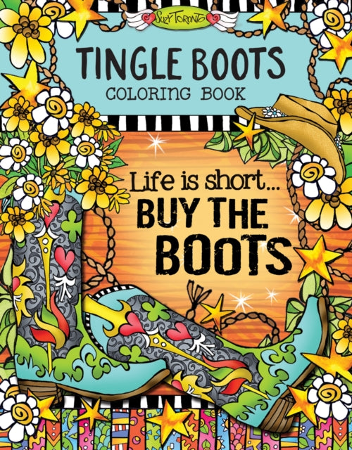 Book cover of: Tingle Boots Coloring Book. By: Suzy Toronto