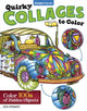 Book cover of: Quirky Collages to Color. By: Don Stewart