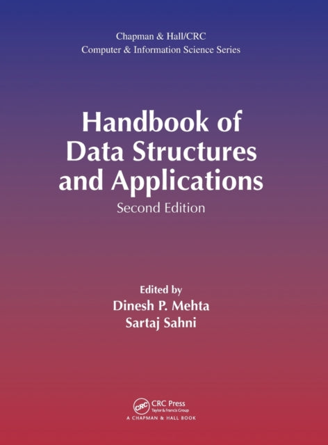 Book cover of: Handbook of Data Structures and Applications