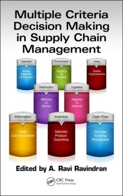 Book cover of: Multiple Criteria Decision Making in Supply Chain Management. By: A. Ravi Ravindran